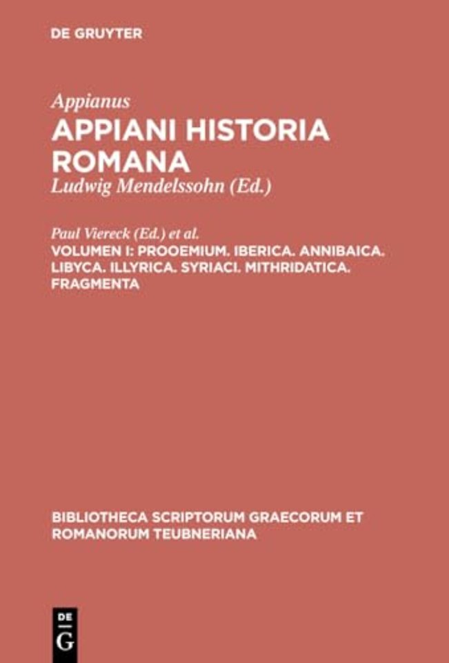 Prooemium. Iberica. Annibaica. Libyca. Illyrica. Syriaci. Mithridatica. Fragmenta