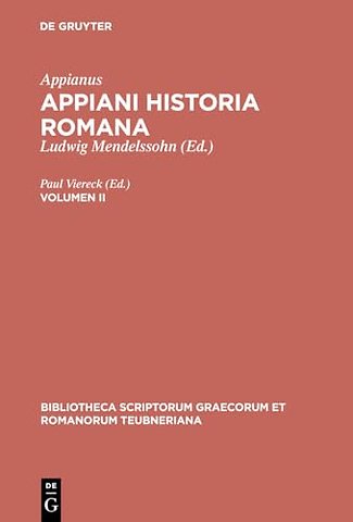 Appiani Historia Romana – Volumen II