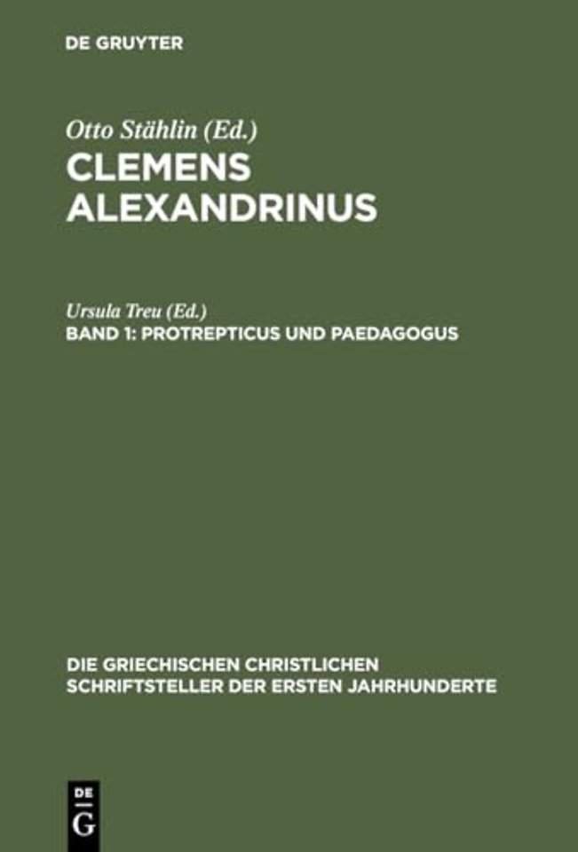 Protrepticus Und Paedagogus