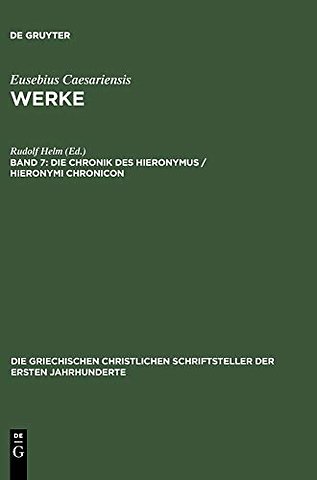 Die Chronik des Hieronymus / Hieronymi Chronicon
