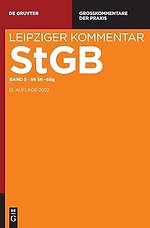 Band 5, Strafgesetzbuch. Leipziger Kommentar, §§ 56-68g