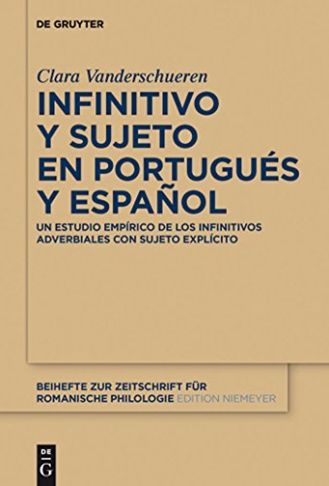Infinitivo y sujeto en portugués y español – Un estudio empírico de los infinitivos adverbiales con sujeto explícito