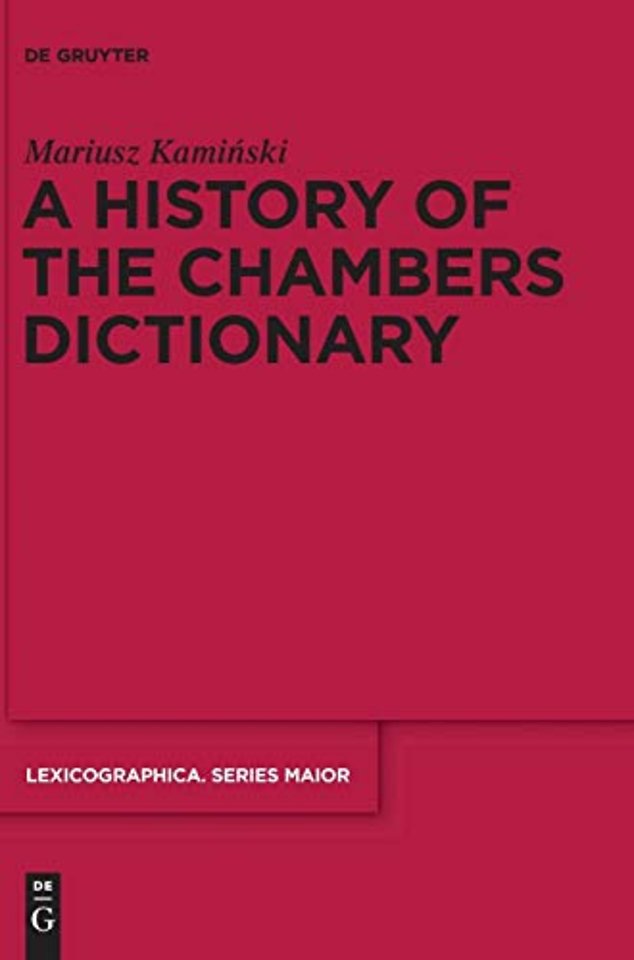 A History of the Chambers Dictionary