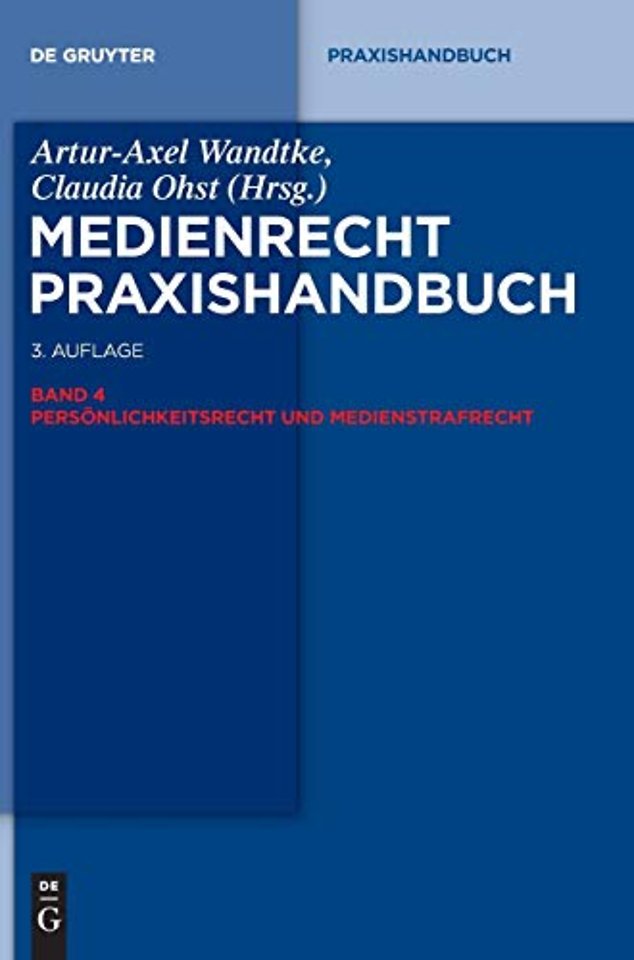 Personlichkeitsrecht Und Medienstrafrecht