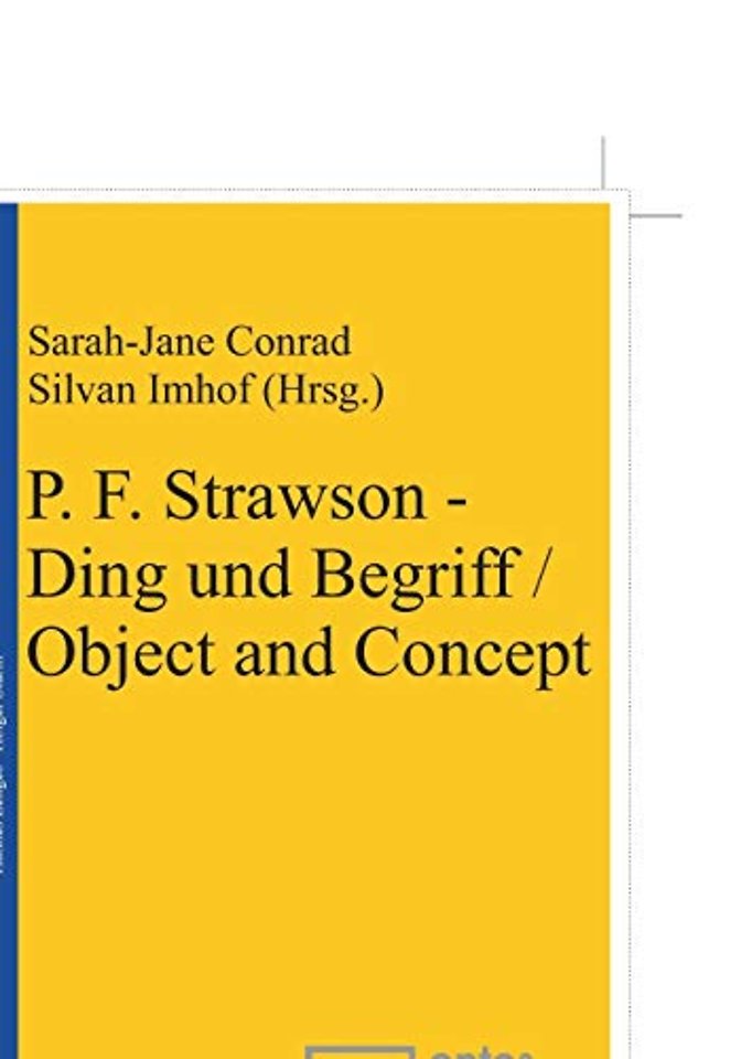P. F. Strawson – Ding und Begriff / Object and Concept