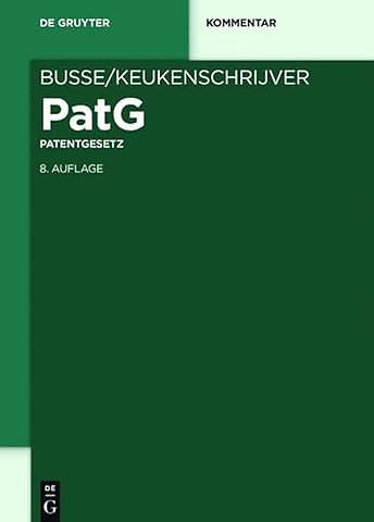 Patentgesetz (PatG)