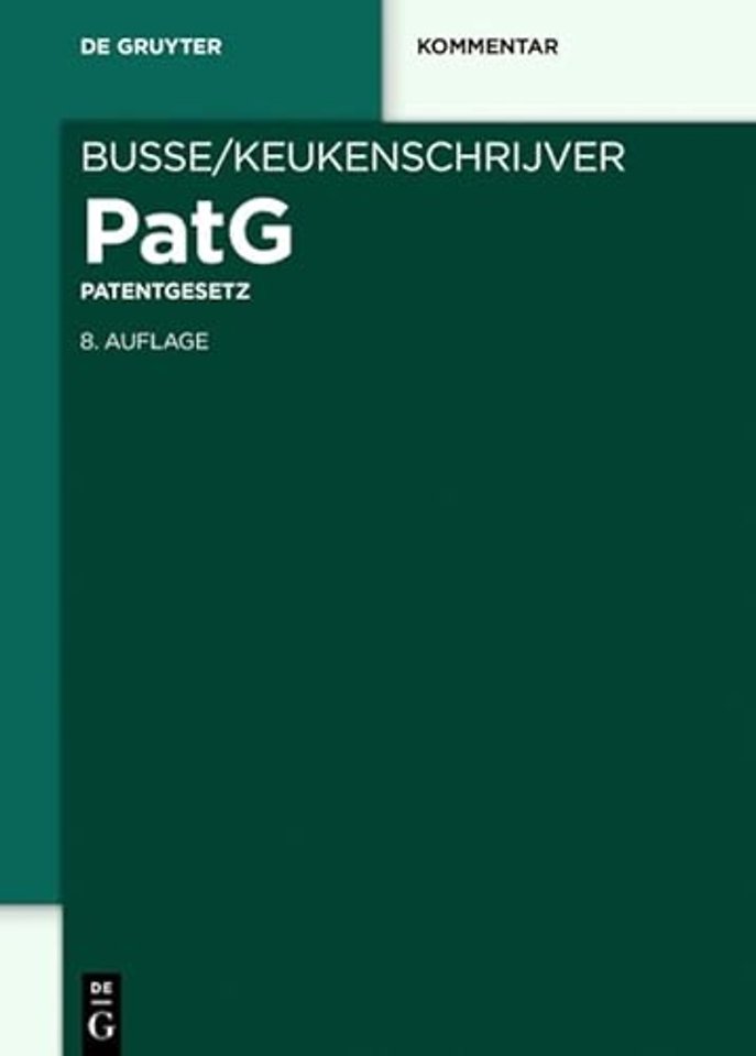 Patentgesetz (PatG)