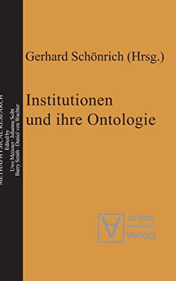 Institutionen und ihre Ontologie