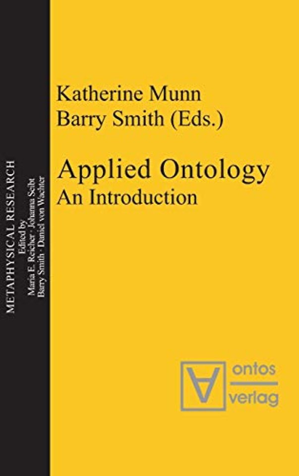 Applied Ontology – An Introduction