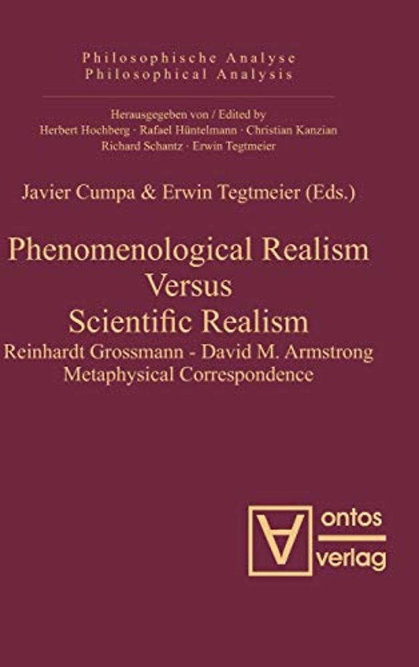 Phenomenological Realism Versus Scientific Reali – Reinhardt Grossmann – David M. Armstrong Metaphysical Correspondence