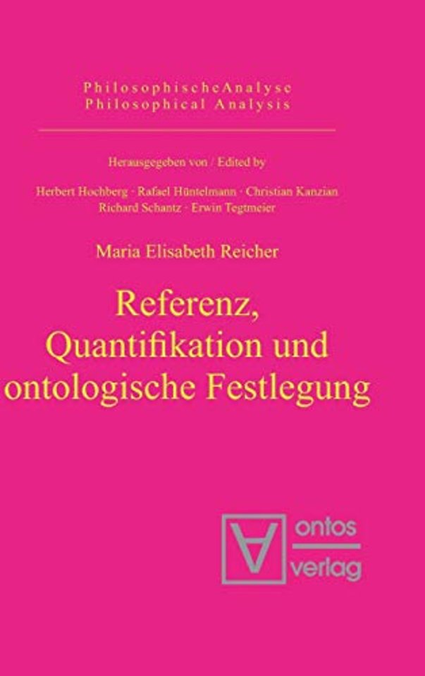 Referenz, Quantifikation und ontologische Festlegung
