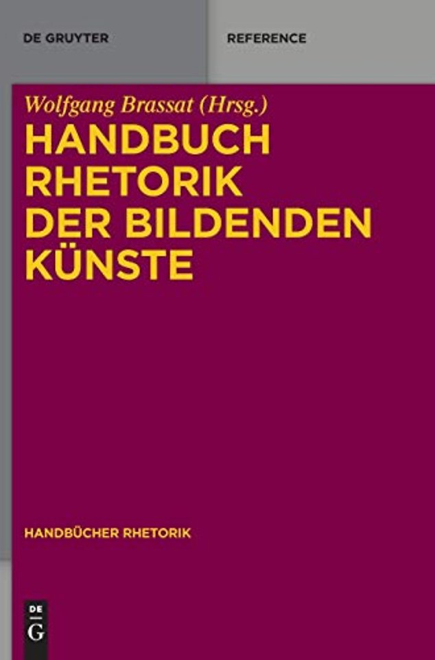 Handbuch Rhetorik der Bildenden Künste