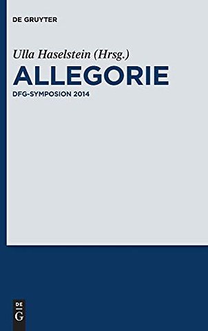 Allegorie – DFG–Symposion 2014