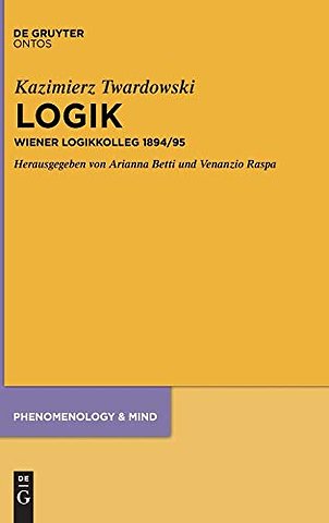 Logik – Wiener Logikkolleg 1894/95