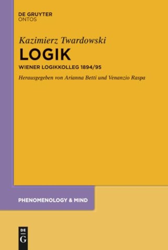 Logik – Wiener Logikkolleg 1894/95
