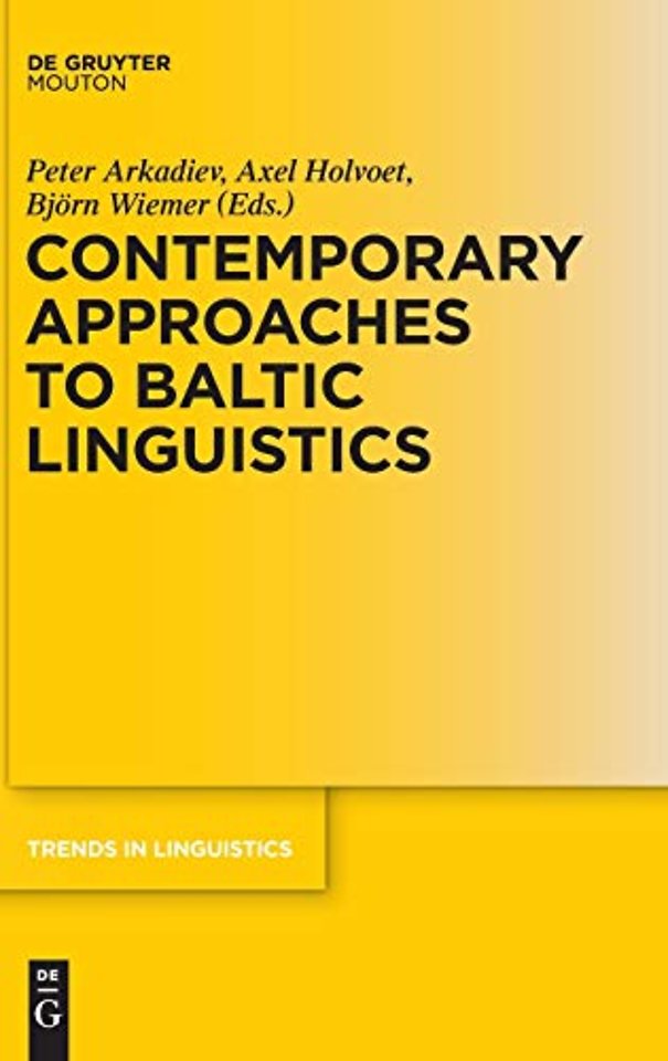 Contemporary Approaches to Baltic Linguistics