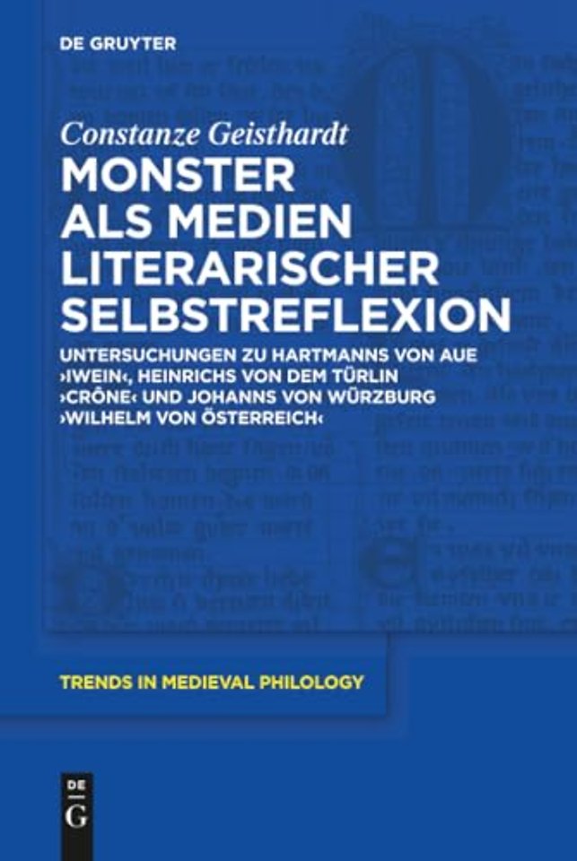 Monster als Medien literarischer Selbstreflexion