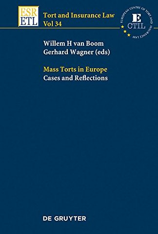 Mass Torts in Europe – Cases and Reflections