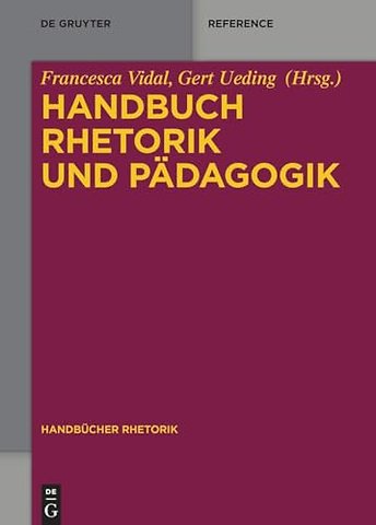 Handbuch Rhetorik Und Padagogik