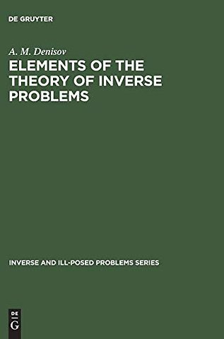 Elements of the Theory of Inverse Problems