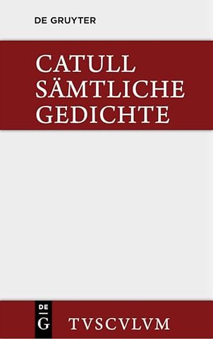 Sämtliche Gedichte – Carmina