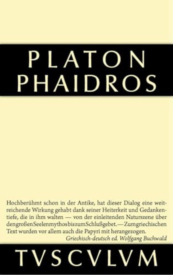 Phaidros – Griechisch – deutsch