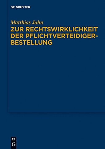 Zur Rechtswirklichkeit der Pflichtverteidigerbes – Eine Untersuchung zur Praxis der Beiordnung durch den Strafrichter nach § 140 Abs. 1 Nr. 4 StPO in