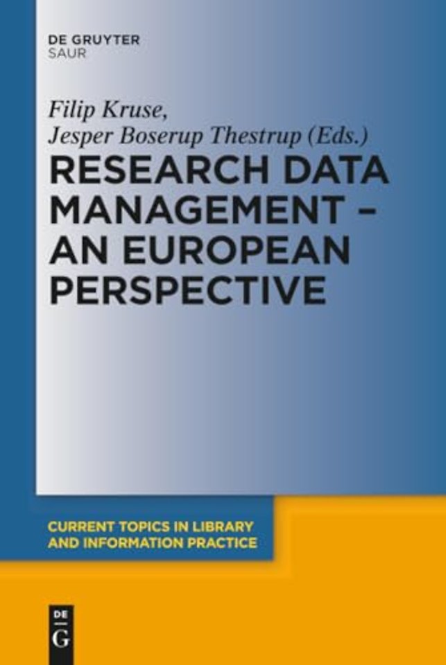 Research Data Management – A European Perspective