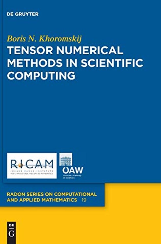 Tensor Numerical Methods in Scientific Computing