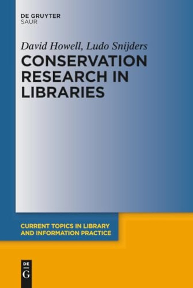 Conservation Research in Libraries