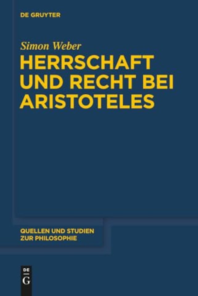 Herrschaft und Recht bei Aristoteles