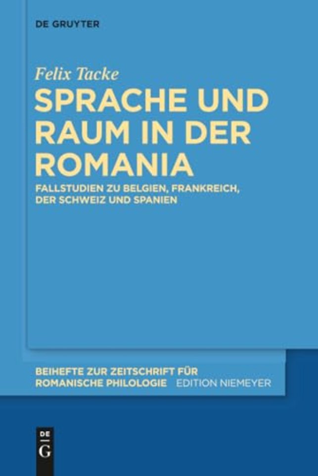 Sprache und Raum in der Romania