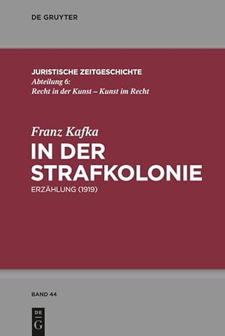 In der Strafkolonie – Erzählung (1919)
