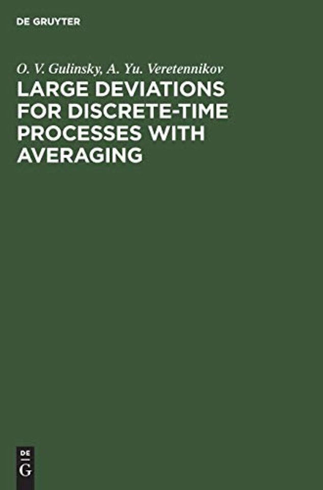 Large Deviations for Discrete–Time Processes with Averaging