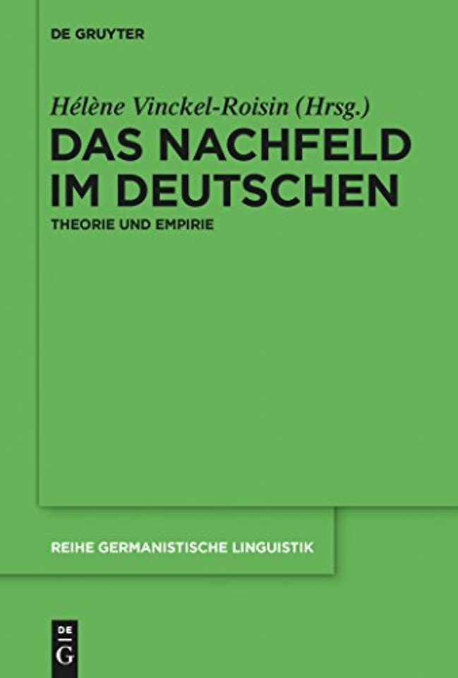 Das Nachfeld im Deutschen – Theorie und Empirie