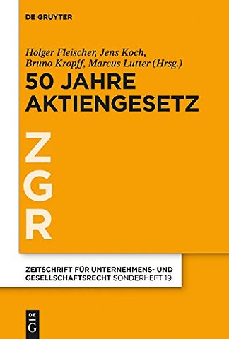 50 Jahre Aktiengesetz