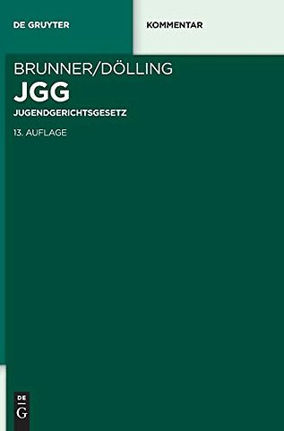 Jugendgerichtsgesetz – Kommentar