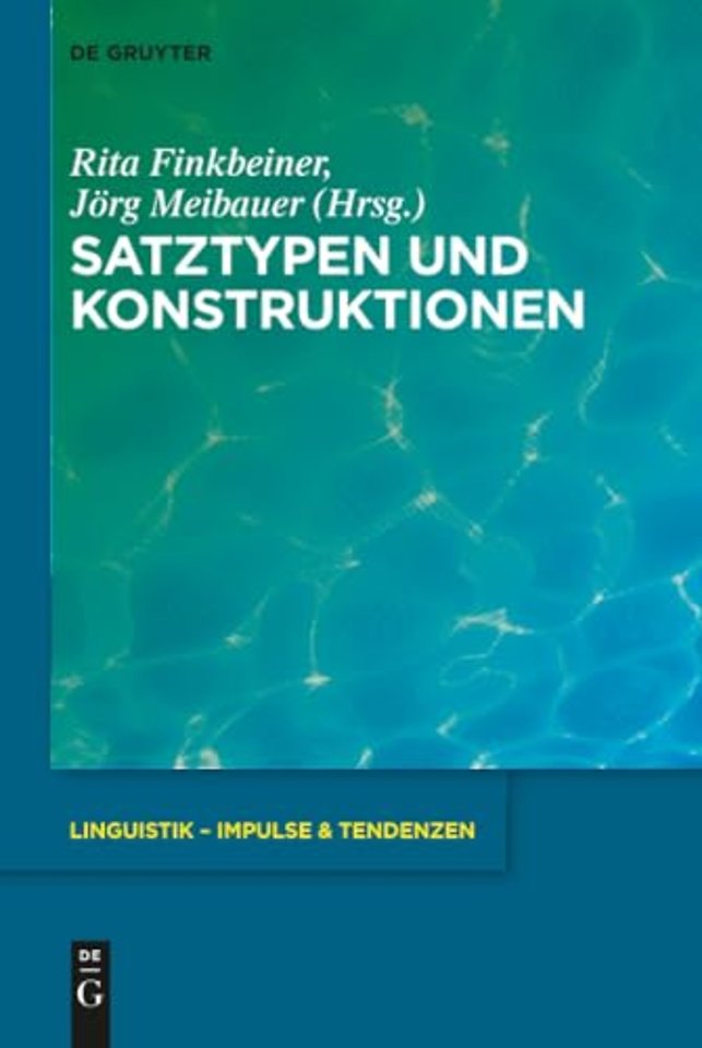 Satztypen und Konstruktionen