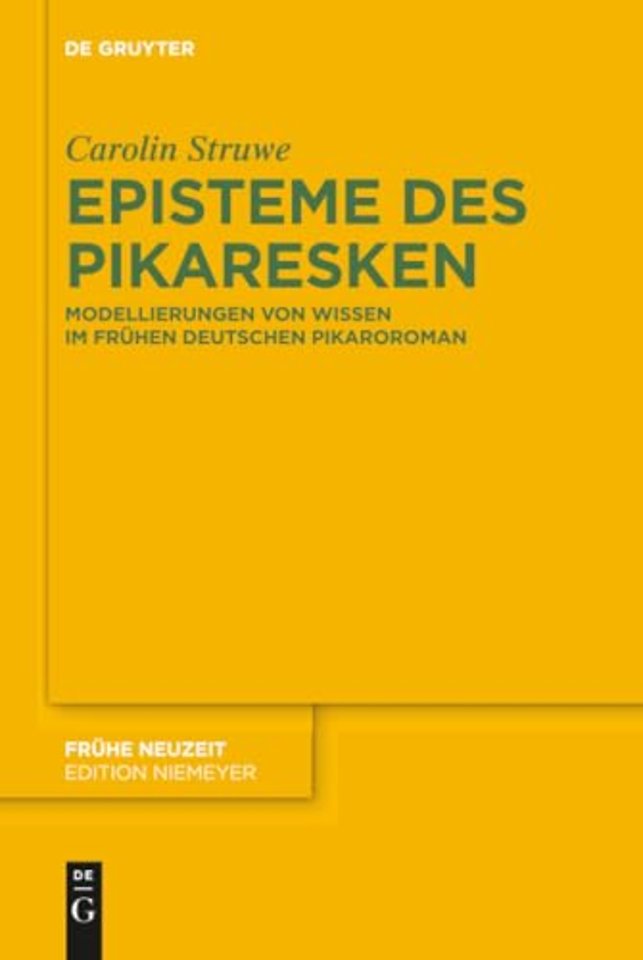 Episteme des Pikaresken