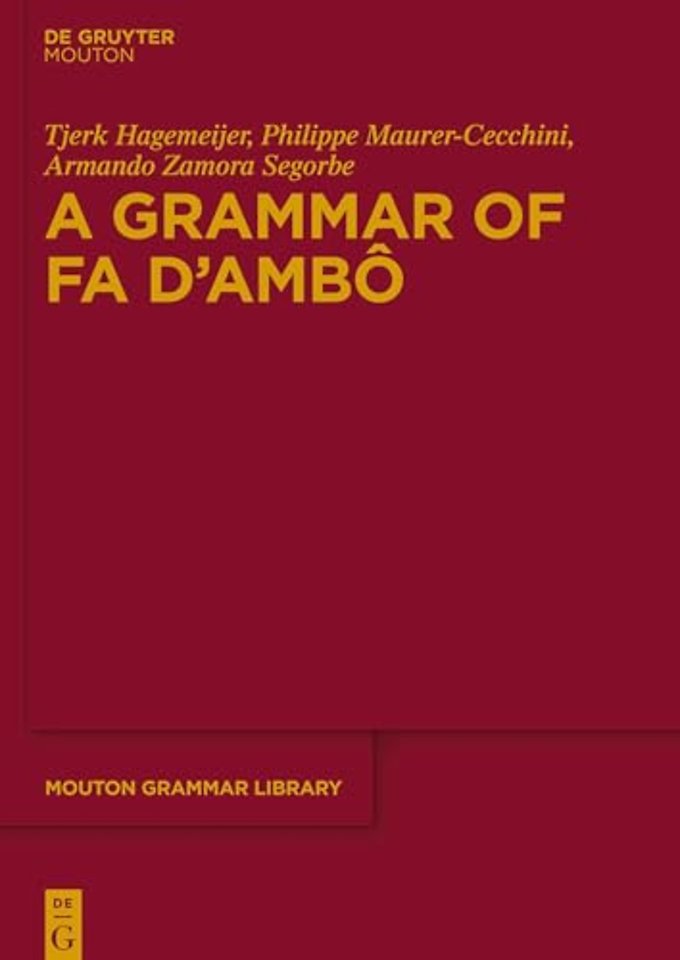 A Grammar of Fa d’Ambo
