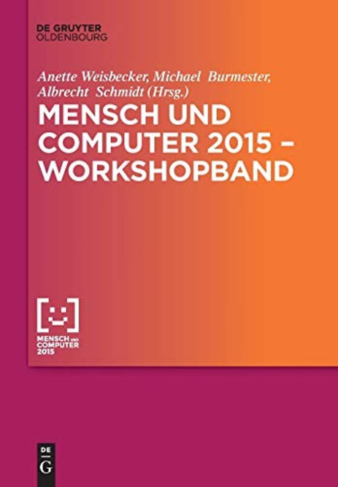 Mensch und Computer 2015 – Workshopband