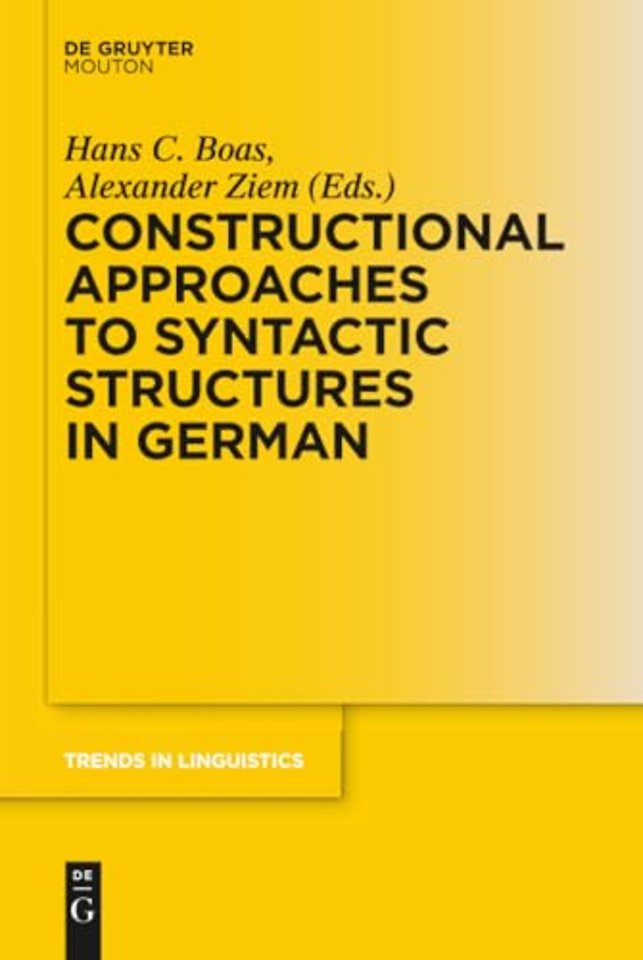 Constructional Approaches to Syntactic Structures in German