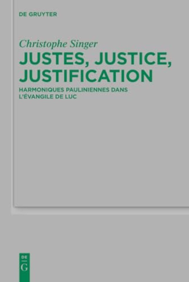 Justes, justice, justification