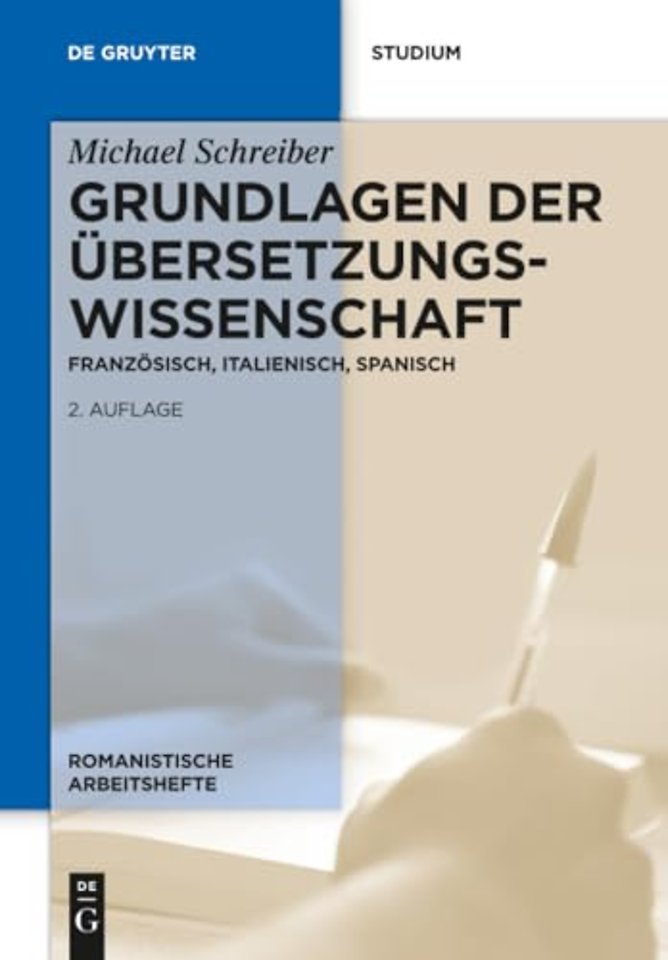 Grundlagen der Übersetzungswissenschaft – Französisch, Italienisch, Spanisch