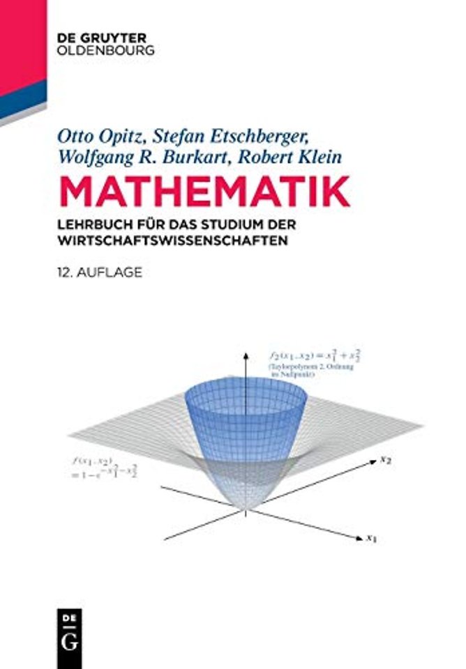 Mathematik – Lehrbuch für das Studium der Wirtschaftswissenschaften