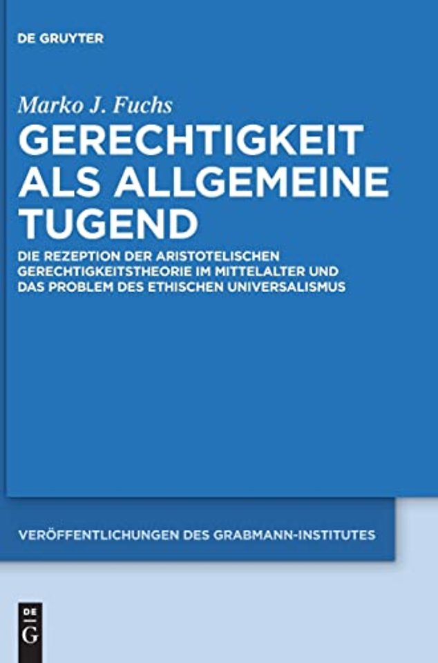Gerechtigkeit als allgemeine Tugend