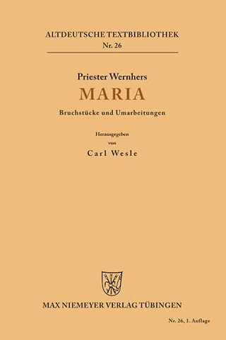 Maria – Bruchstücke und Umarbeitungen