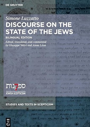 Discourse on the State of the Jews – Bilingual Edition
