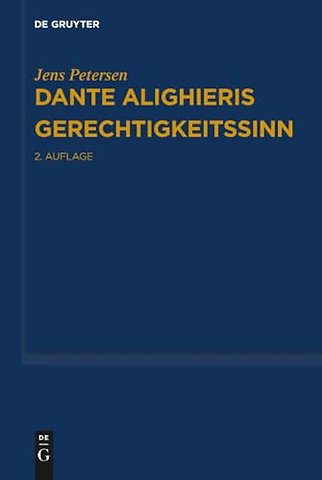 Dante Alighieris Gerechtigkeitssinn
