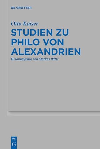 Studien zu Philo von Alexandrien